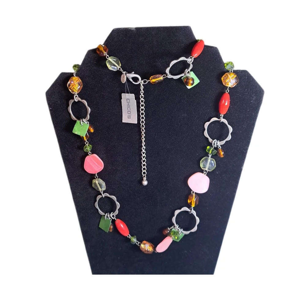 Chico's Multicolor Statement Necklace
